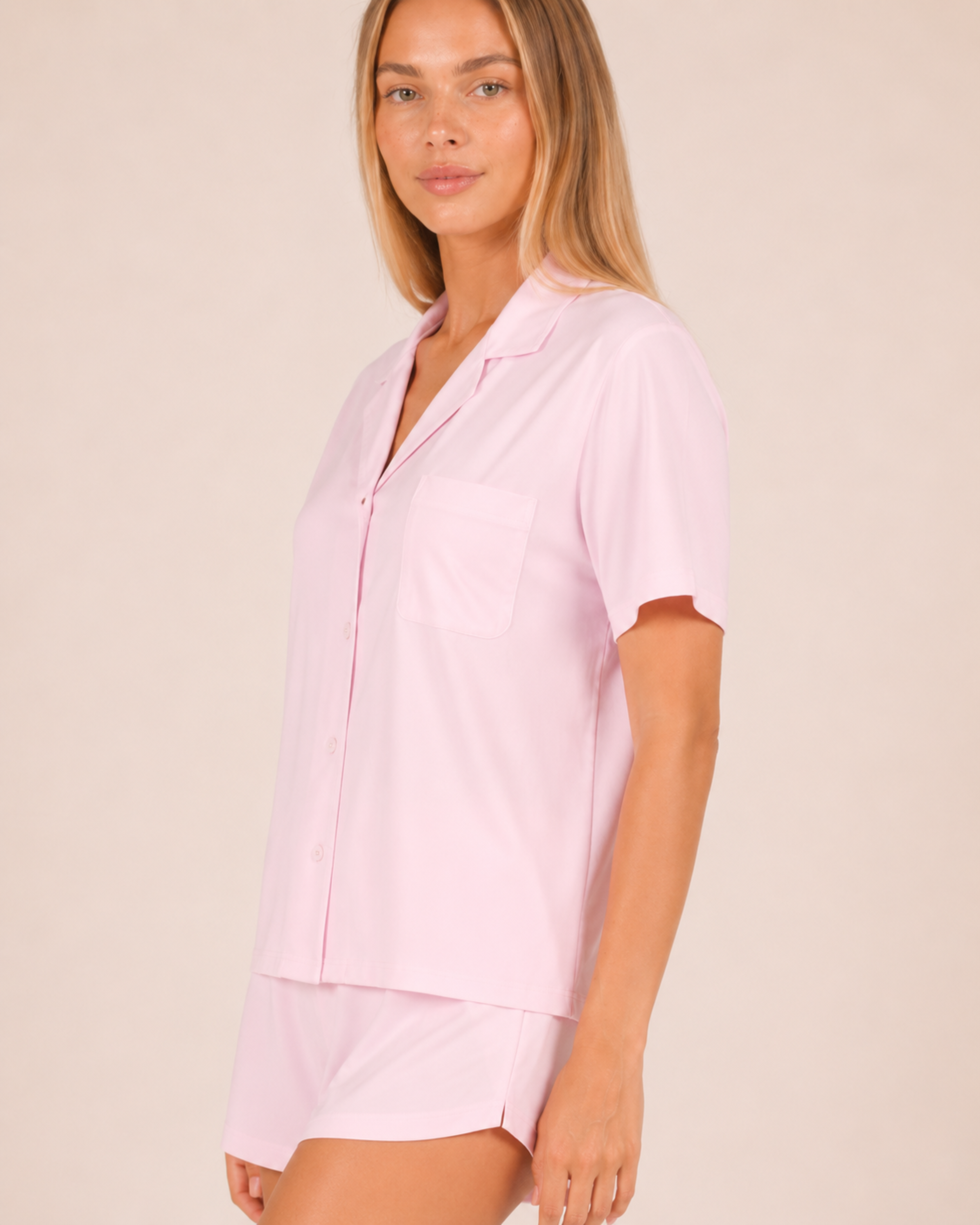 Blush Stripe Pyjama Set