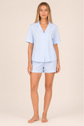Azure Stripe Pyjama Set