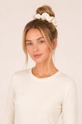 Ivory Scrunchie