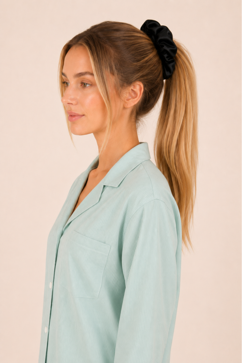 Black Velvet Scrunchie