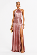 Off Shoulder Corset Maxi Dress