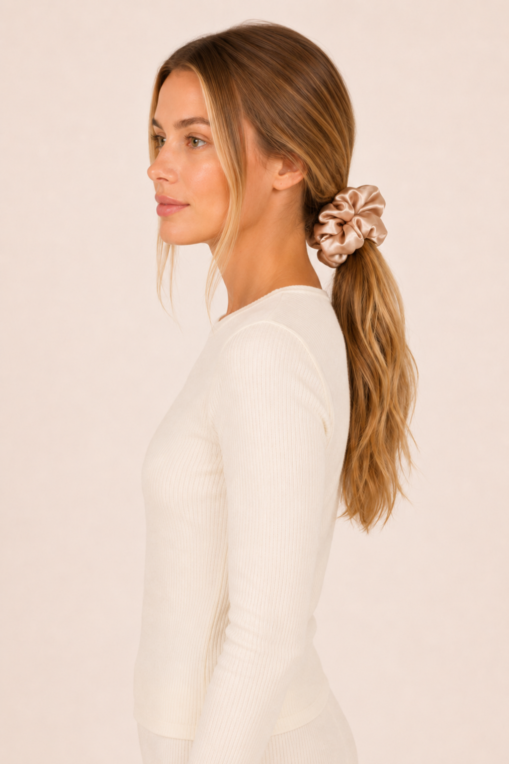 Champagne Scrunchie