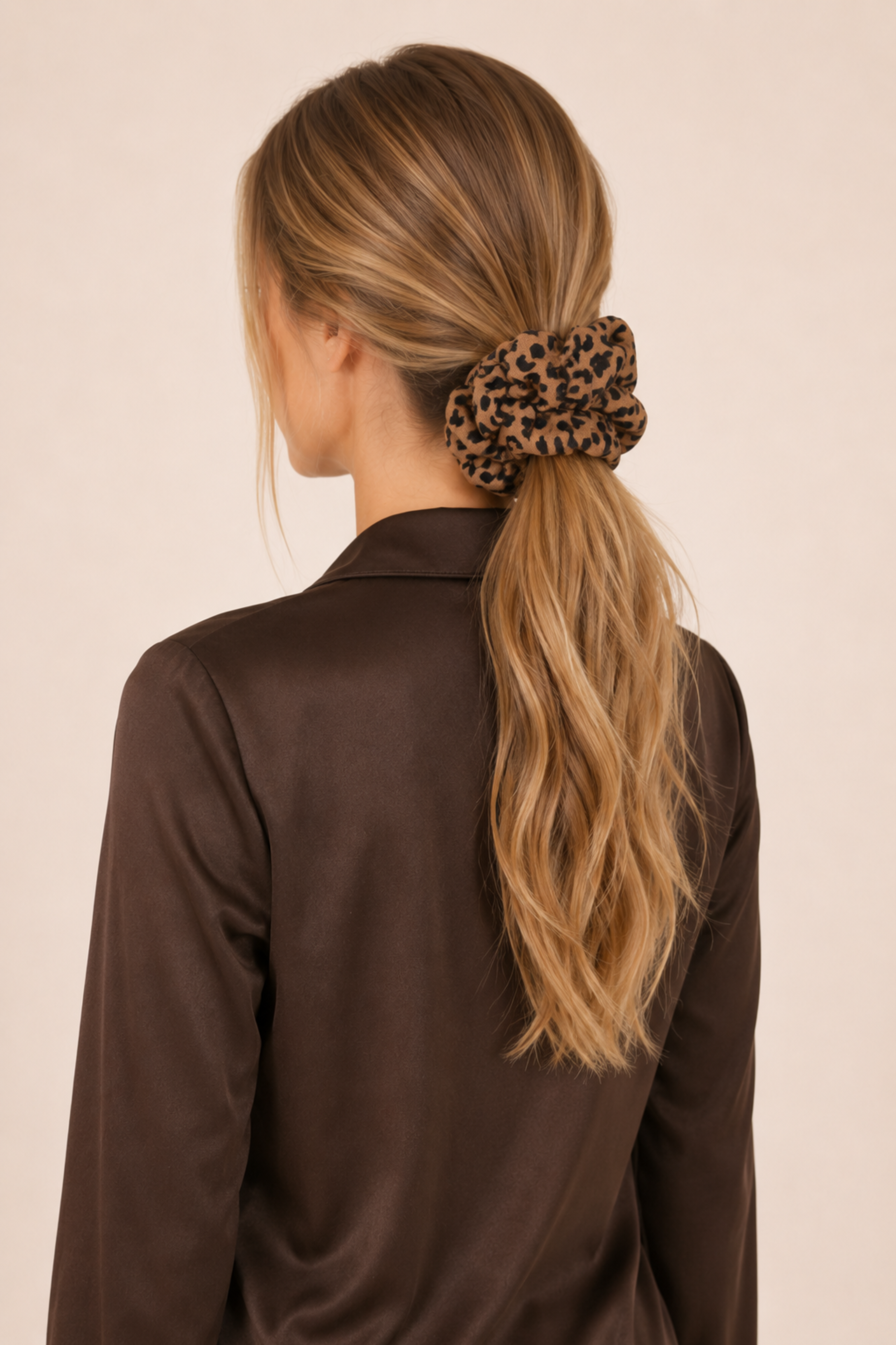 Leopard Scrunchie