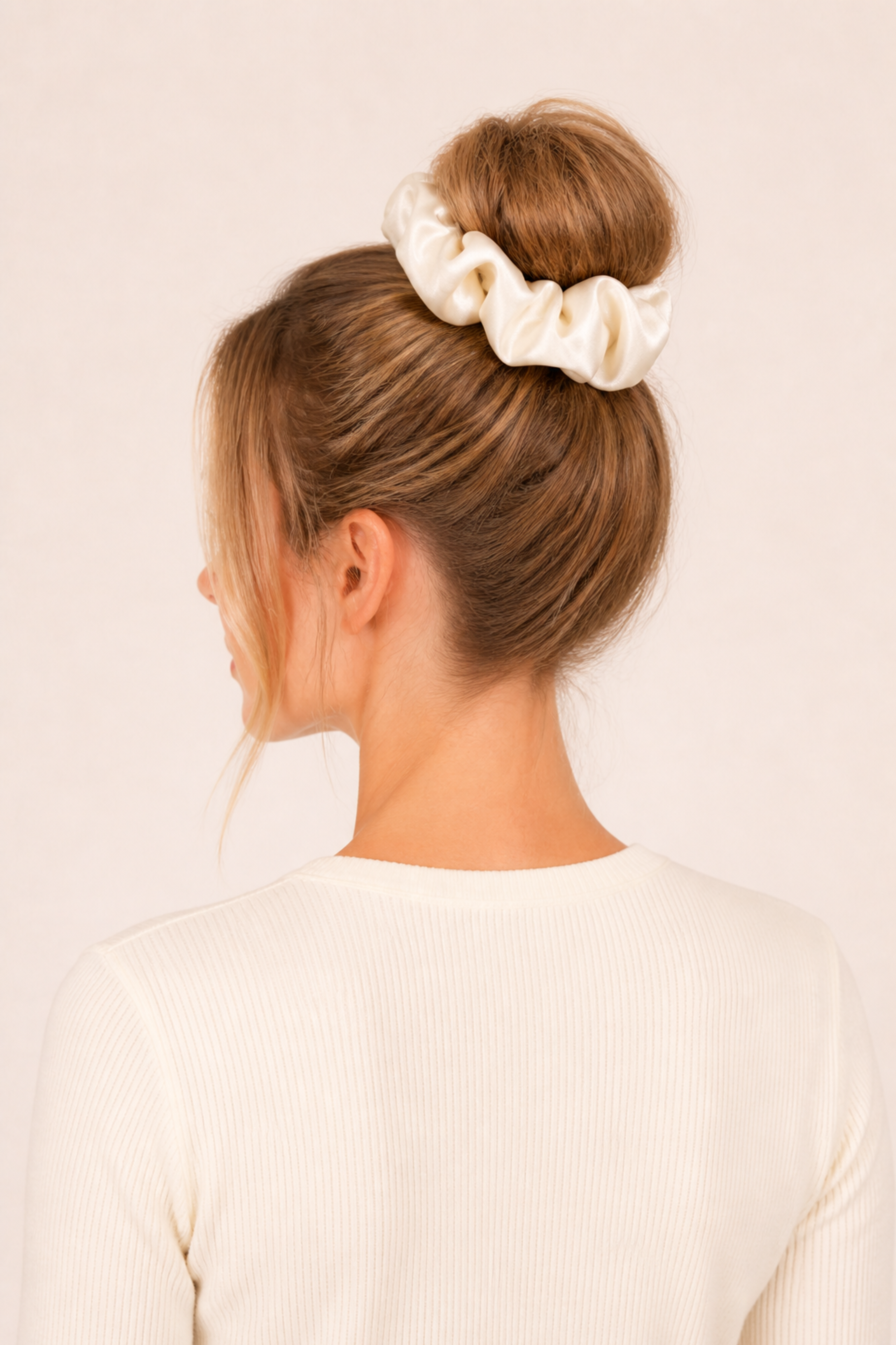 Ivory Scrunchie