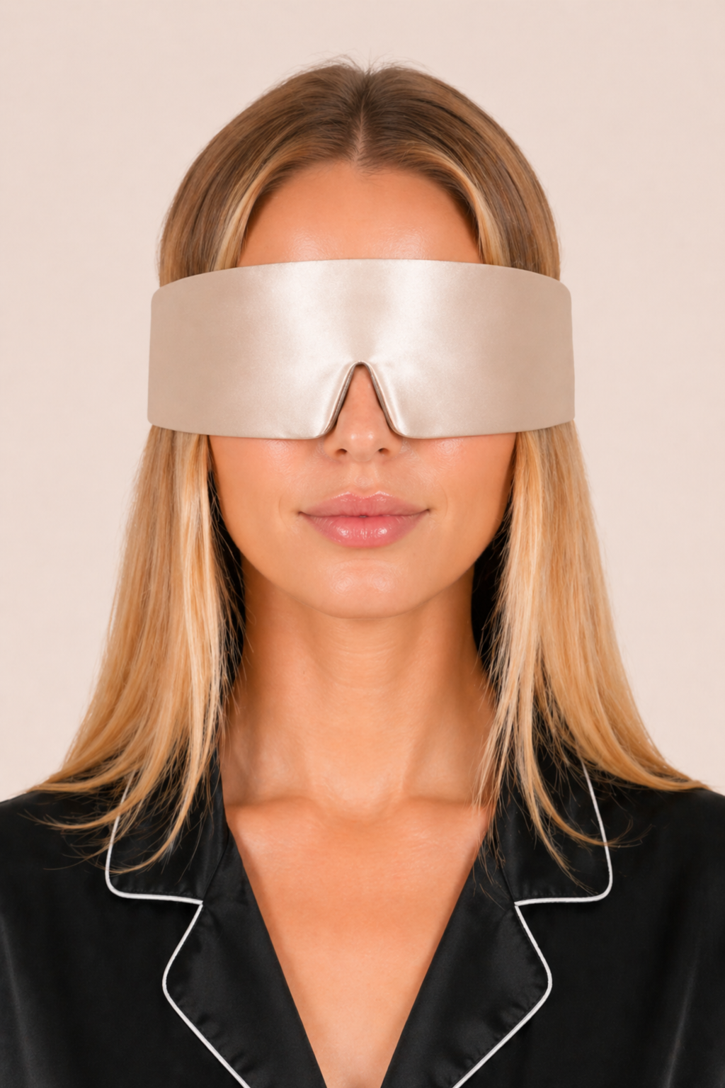 Dusty Gold Sleep Mask