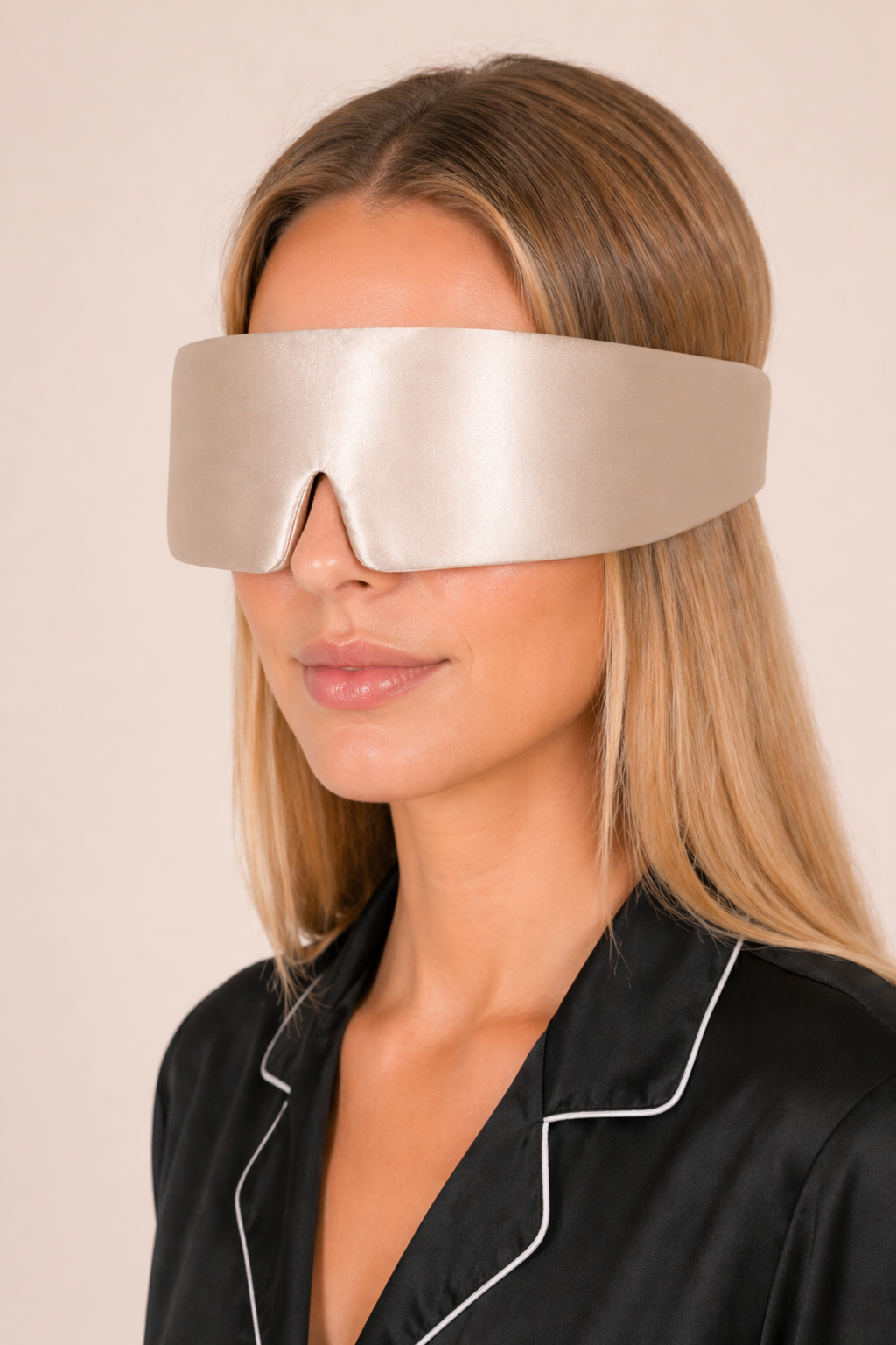 Dusty Gold Sleep Mask